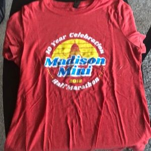 10 year anniversary Madison mini marathon shirt